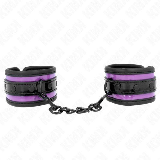 KINK - ADJUSTABLE LILAC NEOPRENE WRISTBANDS 21-28 CM X 5 CM