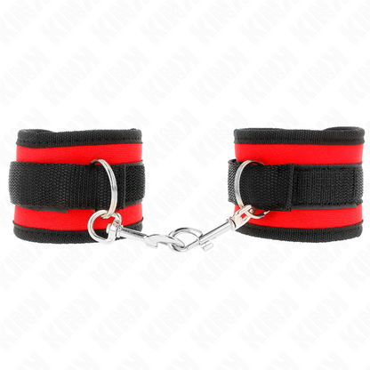 KINK - CANELLERES NILÓ VERMELL-NEGRE MODEL 2 AJUSTABLE 18-35 CM X 6 CM