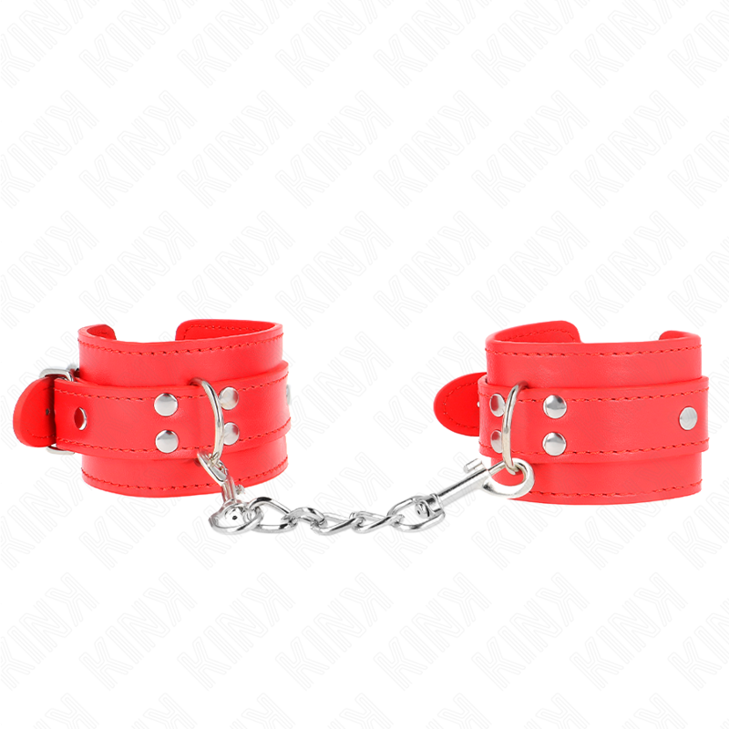 KINK - CANELLERES SENZILLES VERMELL AJUSTABLE 20-23 CM X 5.5 CM