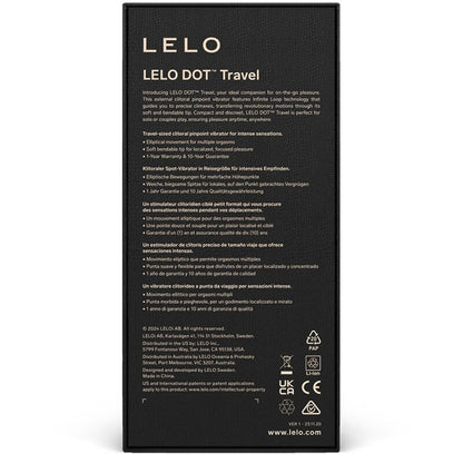 LELO - DOT TRAVEL ESTIMULADOR DE CLÍTORIS MORAT