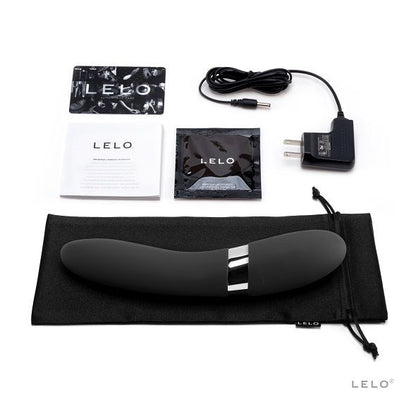 LELO ELISE 2 black vibrator showcasing its sleek design and ergonomic shape for enhanced pleasure.