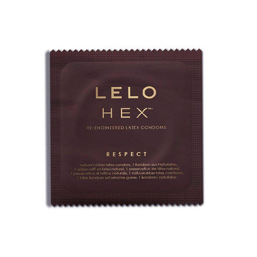 Preservativos LELO HEX RESPECT XL, paquete de 36 unidades, con diseño resistente y protección confiable para uso sexual seguro.