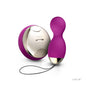 Purple LELO Insignia Hula Beads, showcasing a smooth, rounded design for intimate wellness and pleasure.