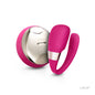 LELO Insignia Tiani 3, fuchsia remote-controlled massager, showcasing its sleek design and ergonomic shape.