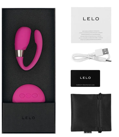 LELO Insignia Tiani 3 fuchsia massager showcasing sleek design and ergonomic shape for enhanced comfort and pleasure.