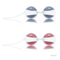 LELO LUNA BOLAS KEGEL in soft colors, showcasing the ergonomic design for pelvic floor strengthening exercises.