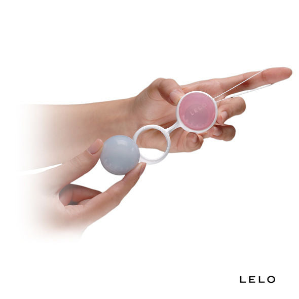 LELO LUNA BOLAS KEGEL in elegant design, showcasing smooth silicone balls for pelvic floor exercises.