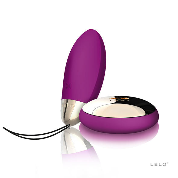 LELO Lyla 2 Insignia Design Edition purple massager, featuring a sleek, egg-shaped design and elegant finish.