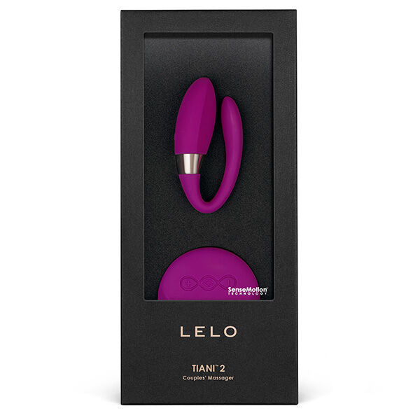 LELO Lyla 2 Insignia Design Edition purple massage egg with sleek shape and elegant finish on a soft surface.