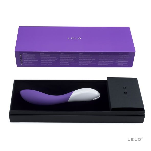 LELO MONA 2 vibrator in violet, featuring a sleek design and ergonomic shape for enhanced pleasure.