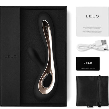 LELO - SORAYA 2 NEGRE VIBRADOR RABBIT