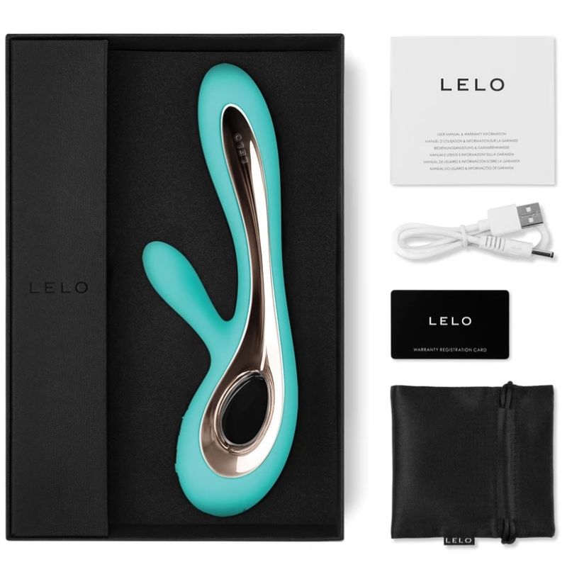 LELO - SORAYA 2 VIBRADOR RABBIT VERD AIGUA