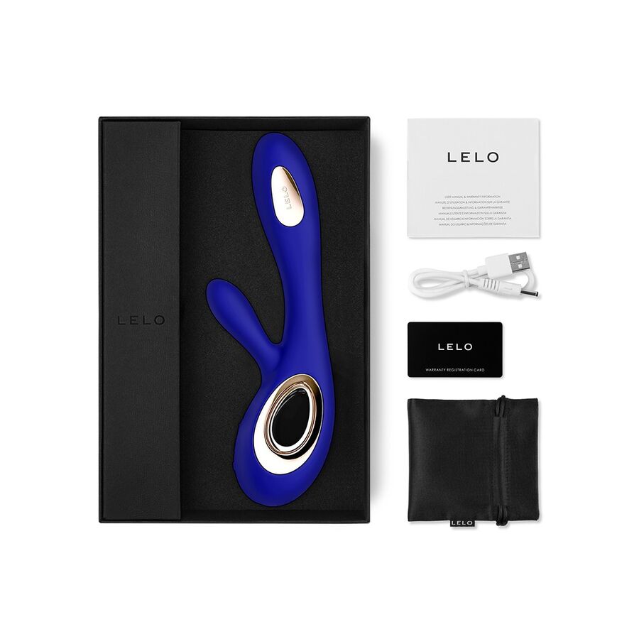 LELO - SORAYA WAVE VIBRADOR RABBIT MIDNIGHT BLAU
