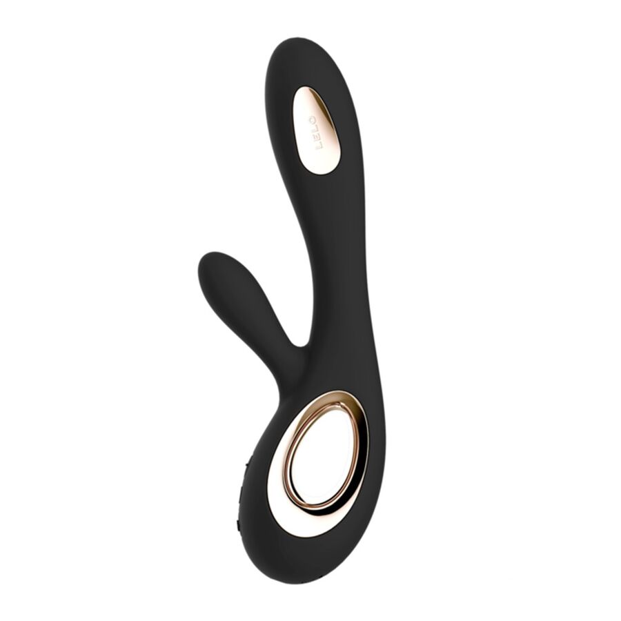 LELO - SORAYA WAVE VIBRADOR RABBIT NEGRE