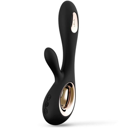 LELO - SORAYA WAVE VIBRADOR RABBIT NEGRE