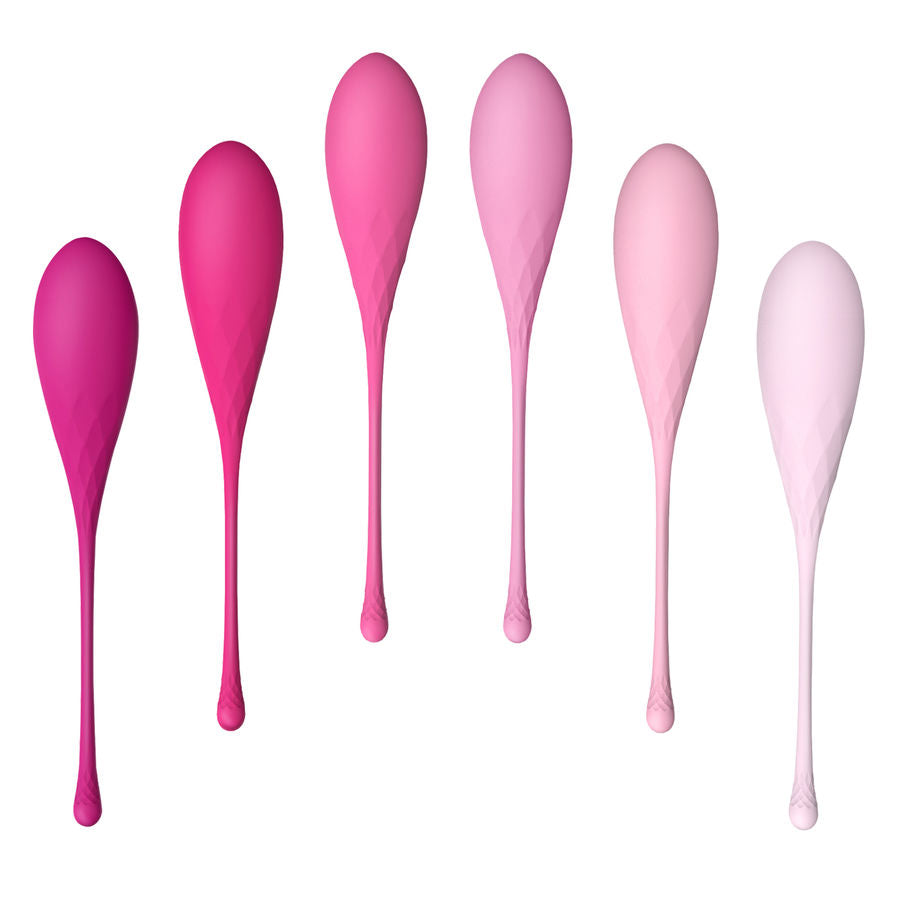 Pelota kegel Leslie Kegel Fit para suelo pélvico, peso de 6 kilos, diseñada para fortalecer músculos pélvicos.