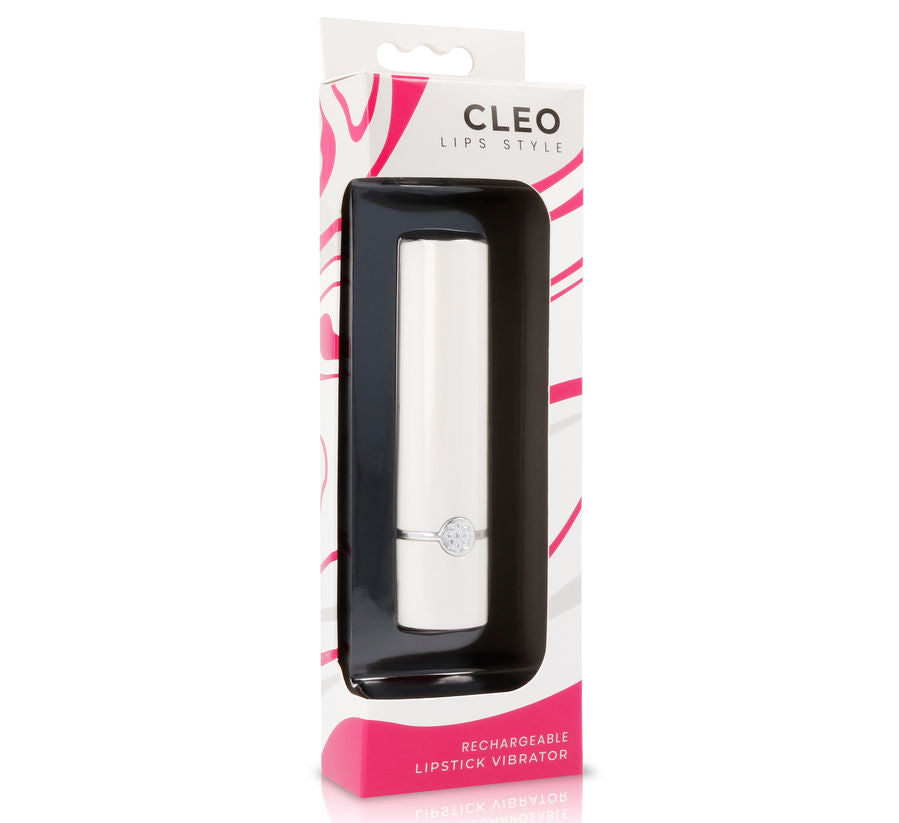 Lápiz labial vibrador LIPS STYLE CLEO, en color brillante, con diseño elegante y textura suave para labios.