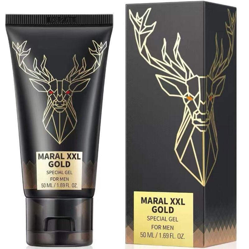 Gel MARAL GEL XXL Gold para hombres, envase de 50 ml, con fórmula especial para mayor rendimiento y bienestar masculino.