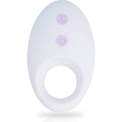 Control remoto MIA para parejas, dispositivo de pareja en color blanco con diseño moderno y compacto en la imagen.