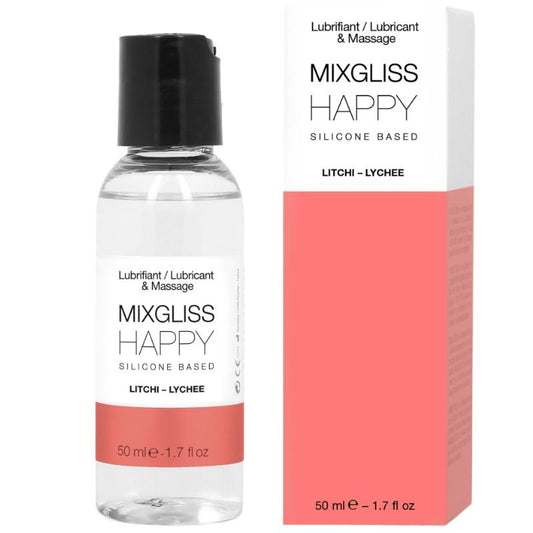 MIXGLISS - HAPPY LUBRICANT SILICONA LITCHI 50 ML
