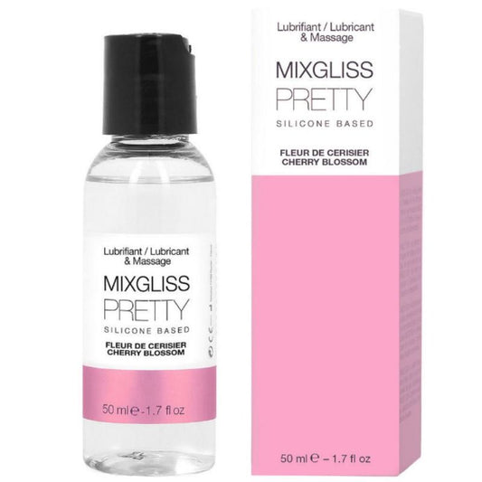 MIXGLISS - PRETTY LUBRICANT SILICONA FLOR DE CIRERA 50 ML