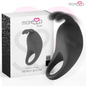 MORESSA Brad premium silicone rechargeable in black, showcasing sleek design and smooth texture.