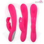Dispositivo sexual MORESSA GINO TICKLING VAGINAL de silicona premium recargable, con diseño ergonómico y superficie suave.