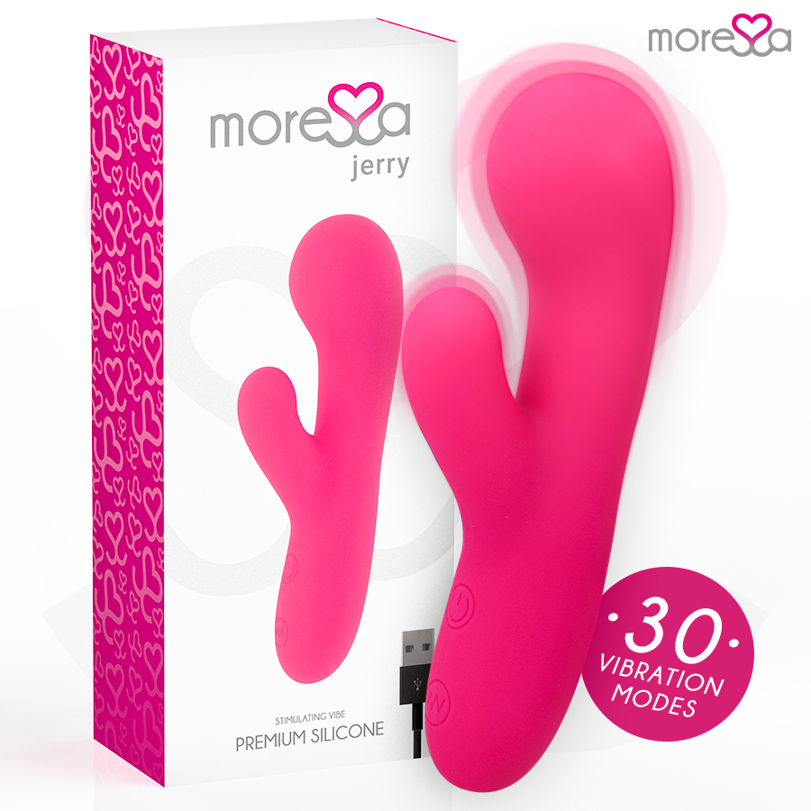 MORESSA - JERRY CLIP VIBRADOR PUNT GY CLITORIS PREMIUM SILICONE RECARREGABLE