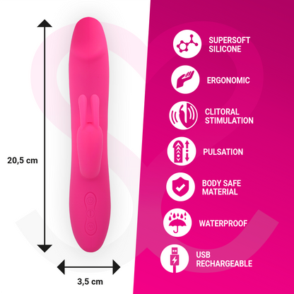 MORESSA - MOLLY IMPULSOR UP&amp;DOWN I POTENT VIBRACIÓ PREMIUM SILICONE RECARREGABLE