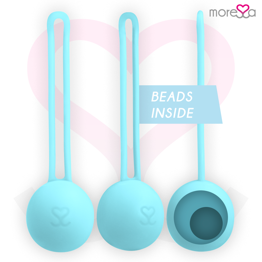 MORESSA - OSIAN ONE ENTRENAMENT SÒL PÈLVIC 51gr PREMIUM SILICONA TURQUESA