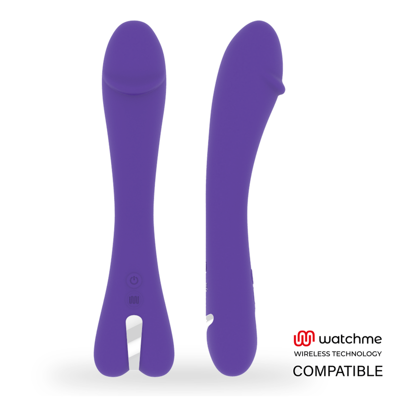 Vibrador MR BOSS Enzo compatible con tecnología inalámbrica WatchMe, diseño elegante y moderno, en color negro.