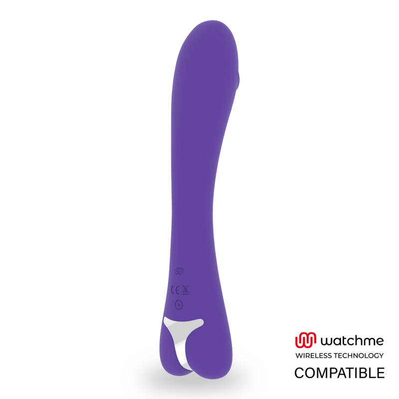 Vibrador MR BOSS Enzo compatible con tecnología inalámbrica WatchMe, con diseño elegante y control remoto, color negro.