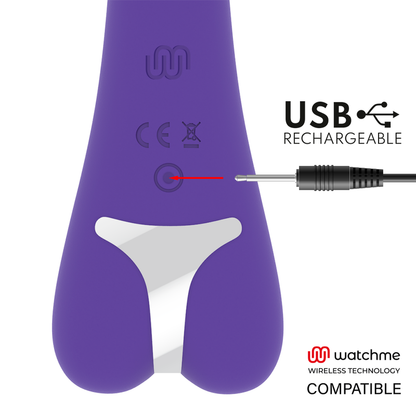 Vibrador MR BOSS Enzo compatible con tecnología inalámbrica WatchMe, diseño elegante y compacto para uso personal.