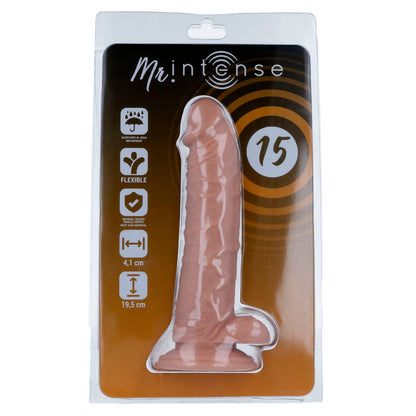 MR INTENS - 15 PENIS REALÍSTIC 19.5 CM -O- 4.1 CM