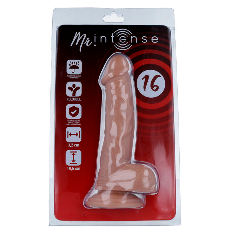 MR INTENS - 16 PENIS REALÍSTIC 19.6 CM -O- 3.2 CM