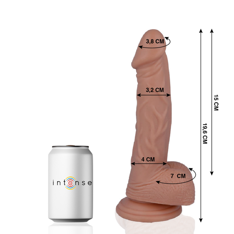 MR INTENS - 16 PENIS REALÍSTIC 19.6 CM -O- 3.2 CM