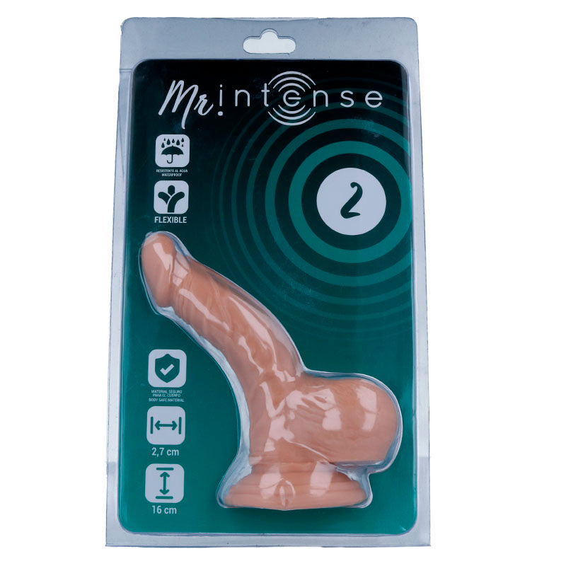 MR INTENS - 2 PENIS REALÍSTIC 16 CM -O- 2.7 CM