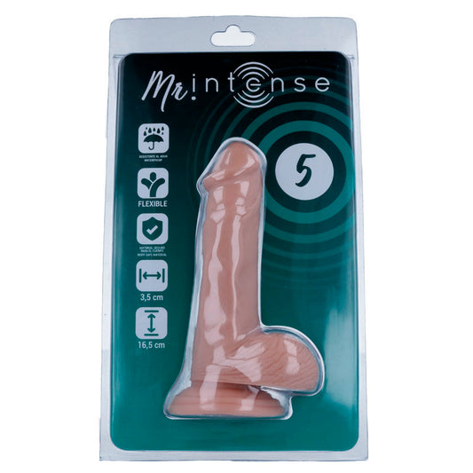 MR INTENS - 5 PENIS REALÍSTIC 16.5 CM -O- 3.5 CM