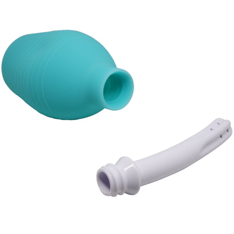 Perla anal de goma azul MR PLAY, diseñada para uso íntimo, con forma ergonómica y textura suave para comodidad y seguridad.