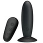 MR PLAY - PLUG ANAL CON VIBRACIÓN NEGRO CONTROL REMOTO