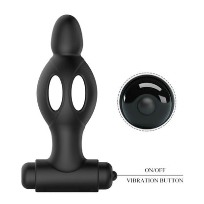 MR PLAY - PLUG ANAL DE SILICONA AMB VIBRACIÓ