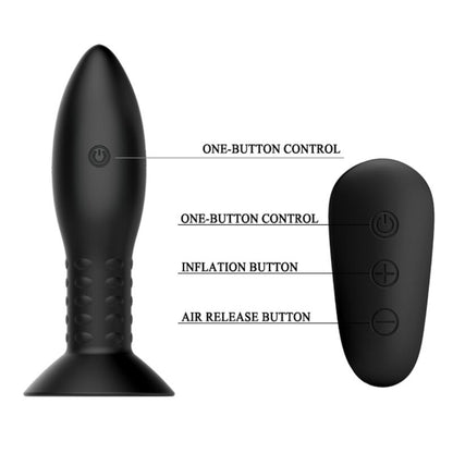 MR PLAY - PLUG AMB BOLES ROTADORES NEGRE CONTROL REMOT