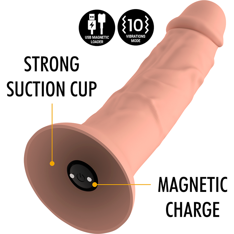Vibrador MYTHOLOGY ASHER Original M compatible con tecnología WatchMe Wireless, diseñado para placer y comodidad.