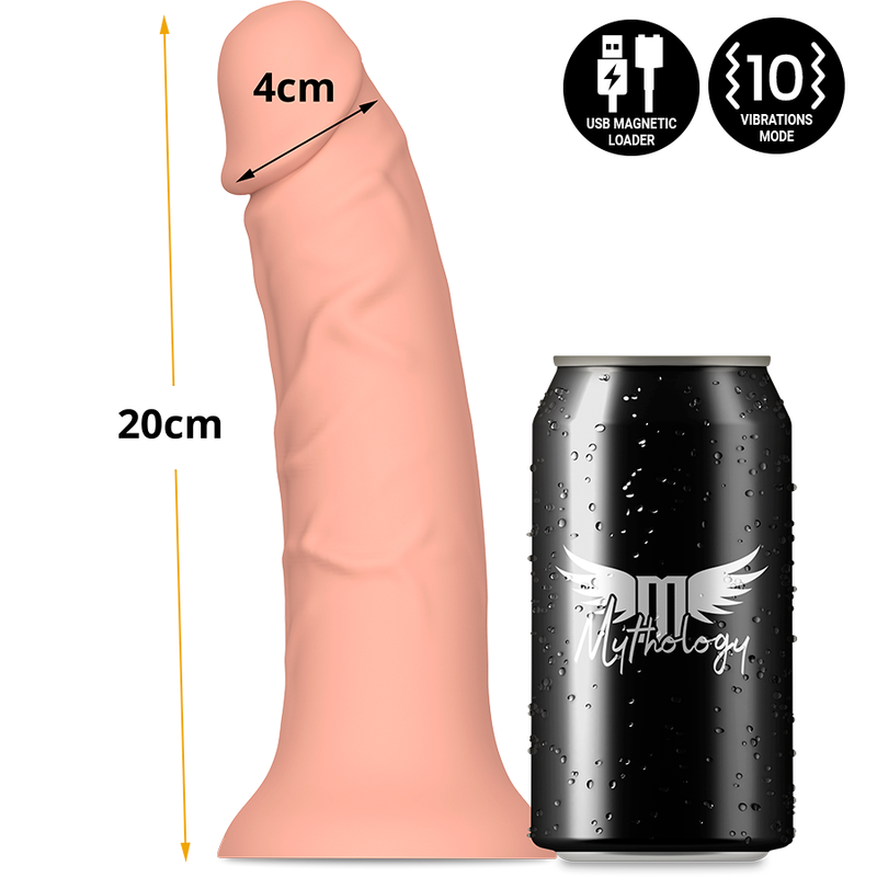 Vibrador MYTHOLOGY ASHER original M compatible con tecnología inalámbrica WatchMe, con diseño elegante y funcionalidad moderna.