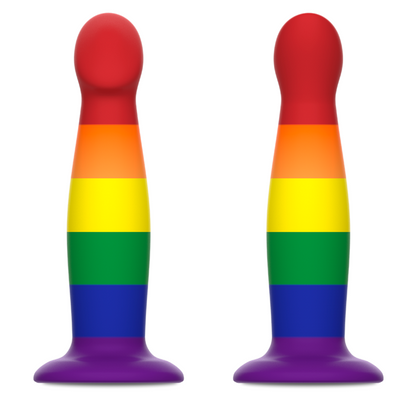 Dildo de fantasía Mythology Her Garrick Pride de la marca Mythology Fantasy Dildo, muestra detalles realistas y diseño ergonómico.