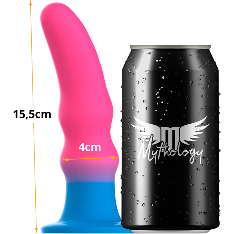Dildo MYTHOLOGY KUNO UTOPIA de tamaño mediano, diseñado con detalles realistas, en color natural, de la marca MYTHOLOGY FANTASY DILDO.