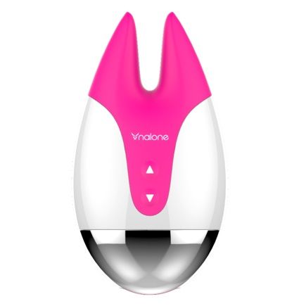 NALONE Fifi 2 clitoral stimulator in sleek design with ergonomic shape and soft silicone texture, showcasing its vibrant color.