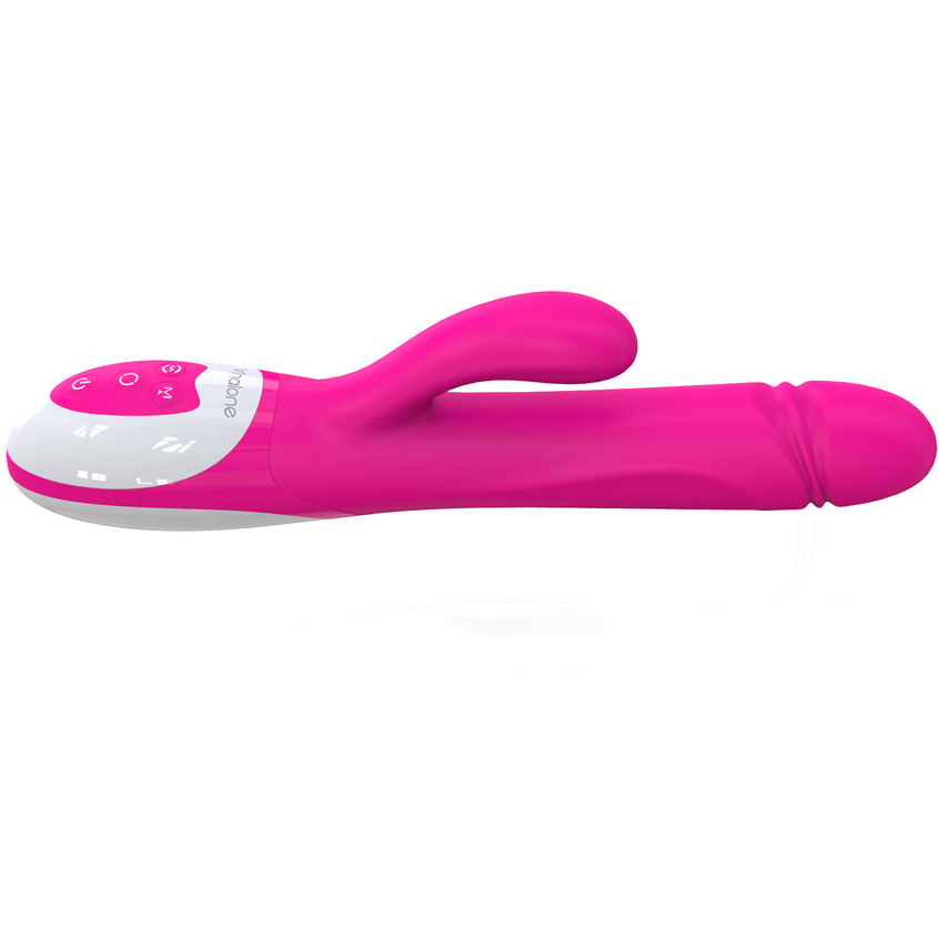 NALONE Wave Dual Stimulator Vibrator showcasing its sleek design and dual stimulation features.