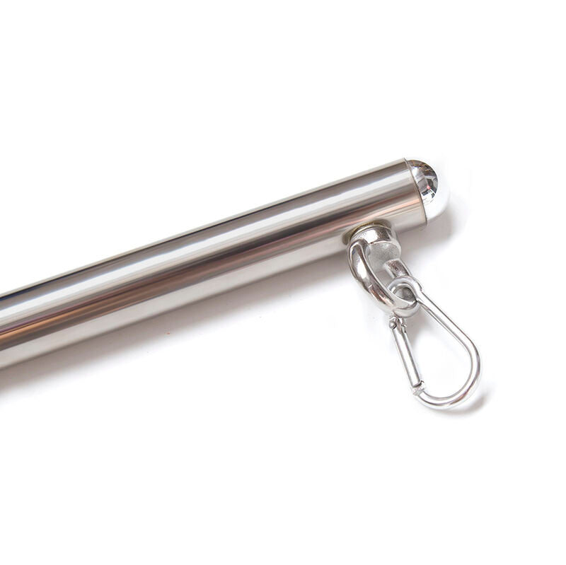 OHMAMA FETISH 4-hook restriction bar, featuring sturdy design and adjustable hooks, suitable for fetish play.