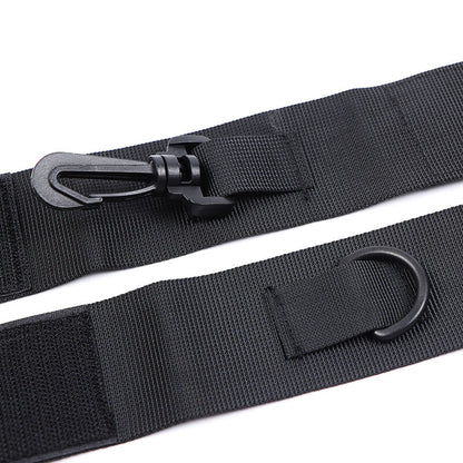 OHMAMA FETISH nylon wrist restraints with adjustable straps, designed for BDSM and fetish play.